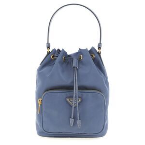 Prada Blue Recycled Polyamide Women's Handbag